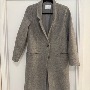 Old Navy Women's Gray Trench Coat